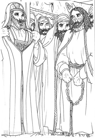 Are You The Messiah The Son Of The Blessed One Coloring Page